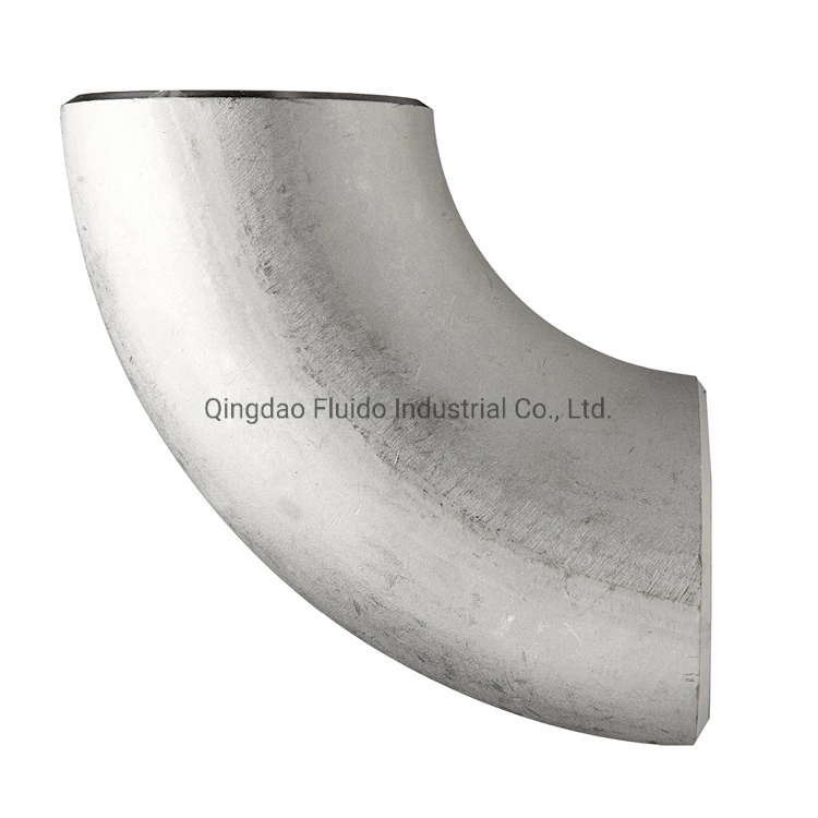 Customized Size 45 90 Degree Butt Weld Pipe Fitting Seamless Stainless Steel Elbow