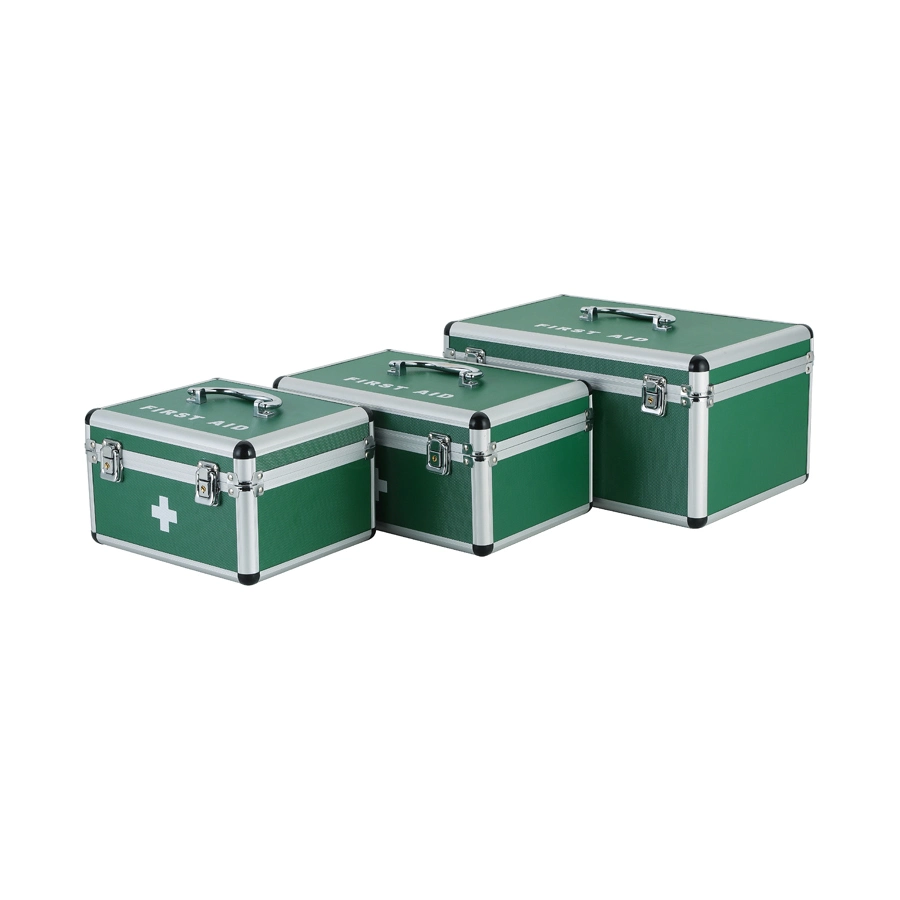 Custom Emergency Medical Hard Aluminum First Aid Box Case