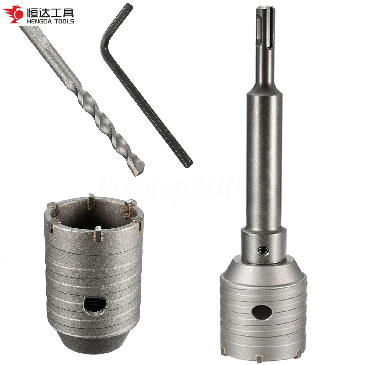 SDS Plus Tct Hole Saw Concrete Core Drill Core Bits