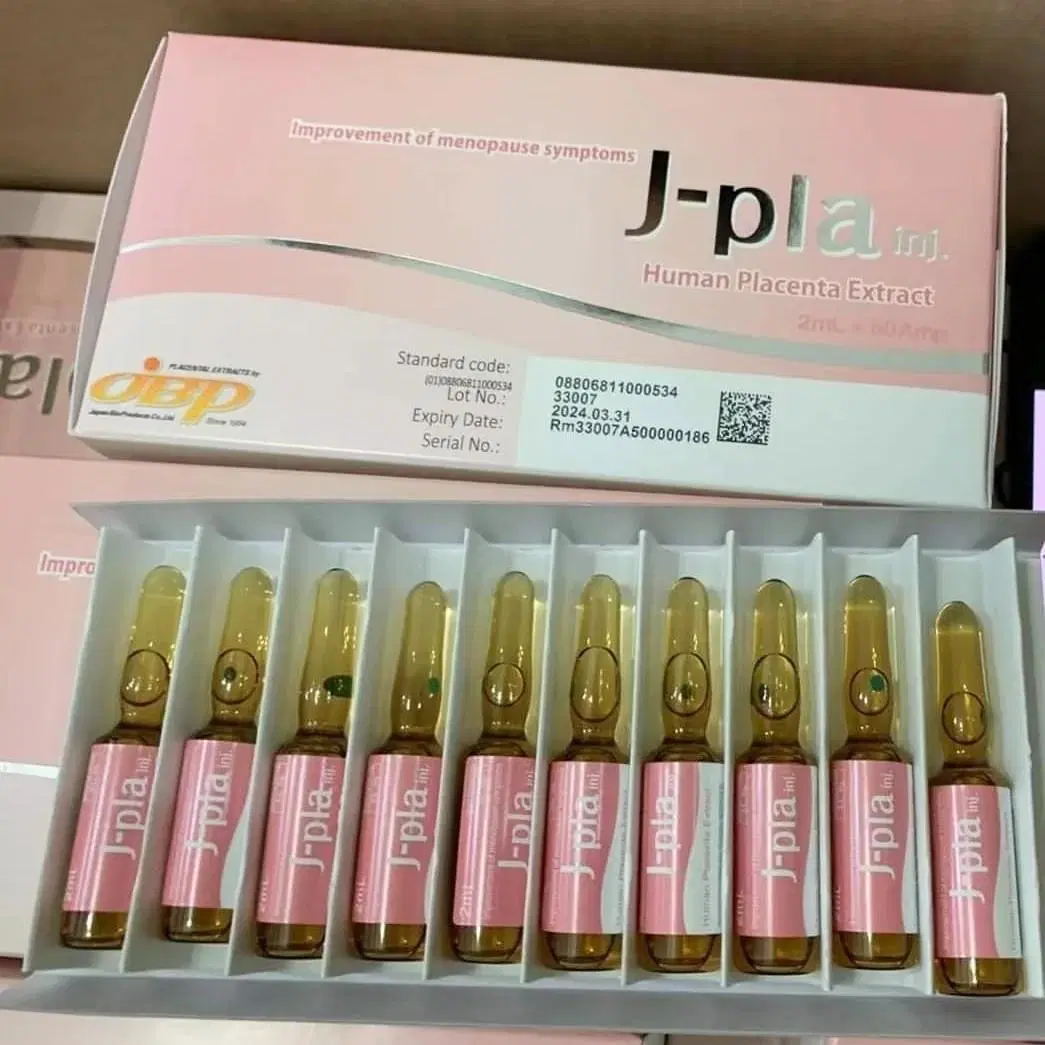 Jbp Original Brand Curacen Laennec Placenta Planetbio Laennec Melsmon Human Placenta (50 ampules) From Jbp Japan Whitening Products for Mesotherapy Skin Care