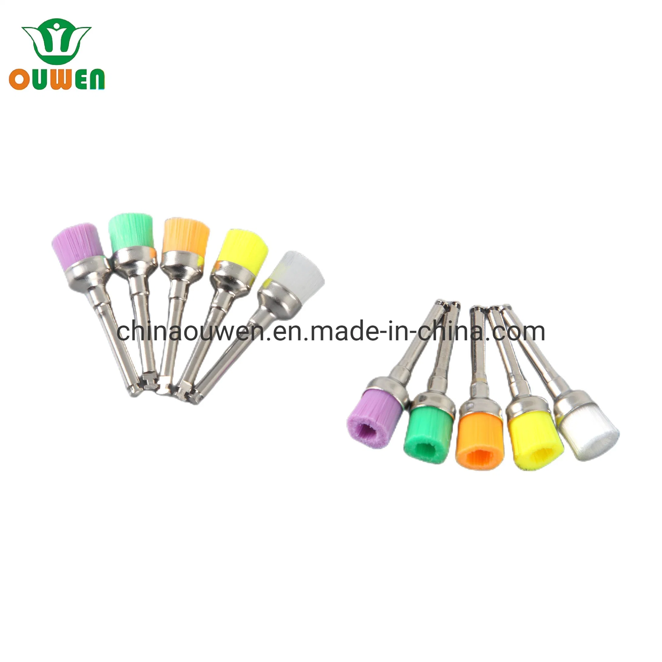 ISO13485 CE FDA Certificates Dental Consumables Disposable Prophy Plastic Cup Polishing Brush