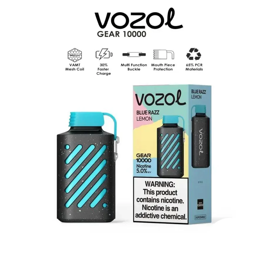 Zbood Customize Vozol Gear 10000 Enjoy Pre Filled Smoke Akso Fury Pack Pod Vaal Sbood Husky Disposable/Chargeable Vape