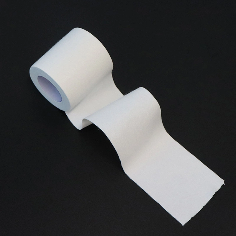 Medical White Fabric Zinc Oxide Tape with Tinplate Packing