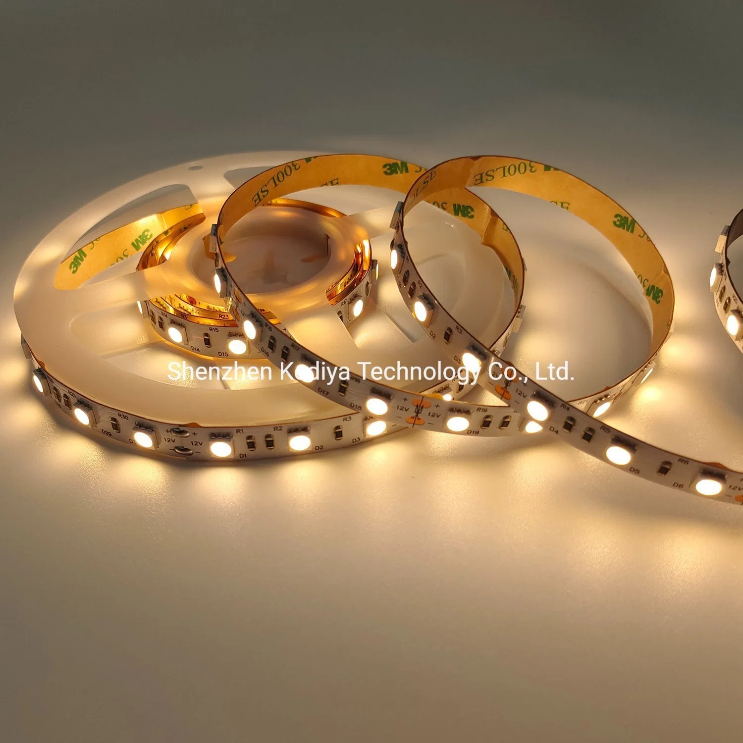 5m/Lot Warm White DC12V 3000K 4000K 6000K SMD5050 60LEDs/M Flexible LED Strip Light