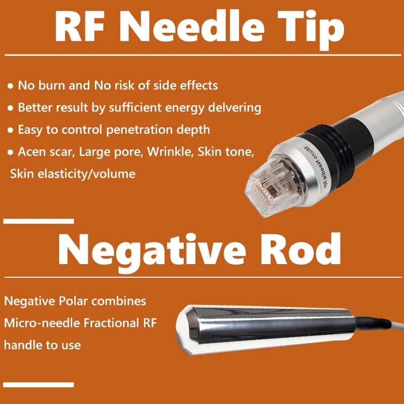 Micro-aiguille fractionnelle RF microneedle pour l'élimination des marques d'étirement