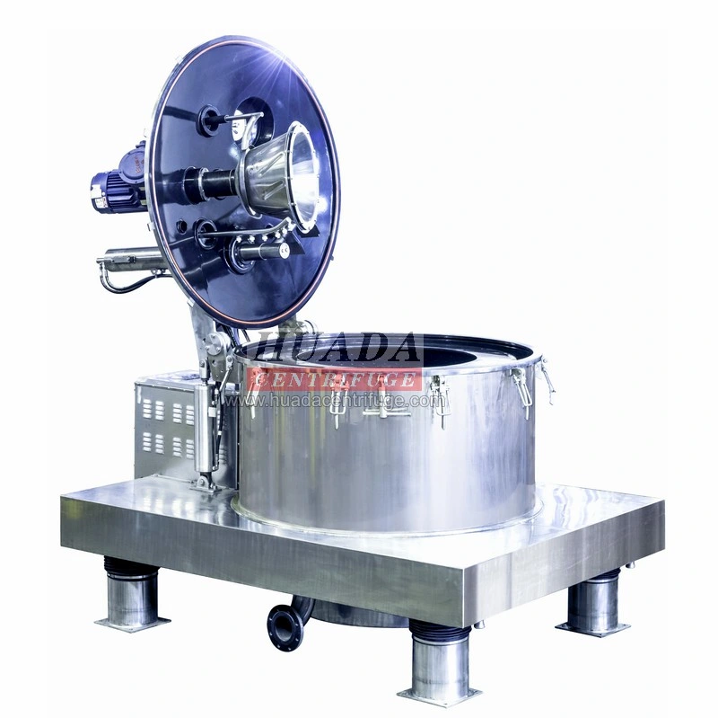 Lgz Scraper Bottom Discharge Centrifuge Used for Fine Chemicals and Pharmaceutical