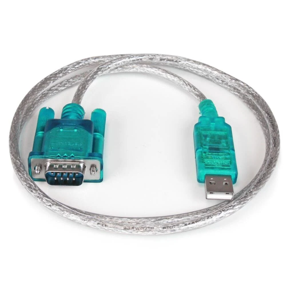 USB 2,0 a RS232 Puerto serie DB9 9 pines macho Adaptador de convertidor cable PDA GPS VGA