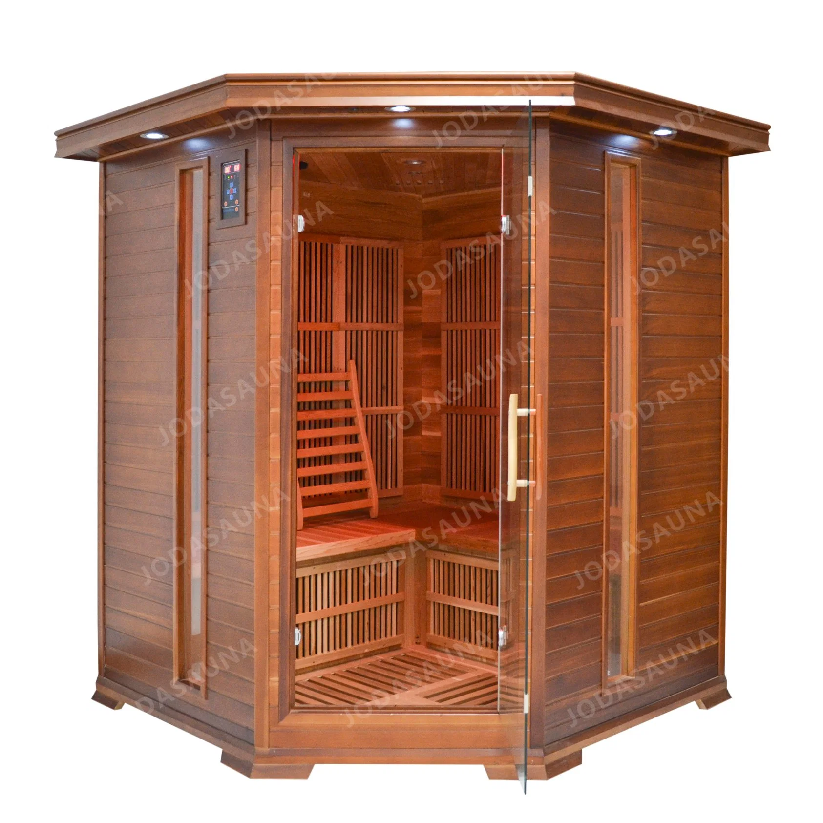 Joda Power Saving saunas interior Quarto Sauna seca