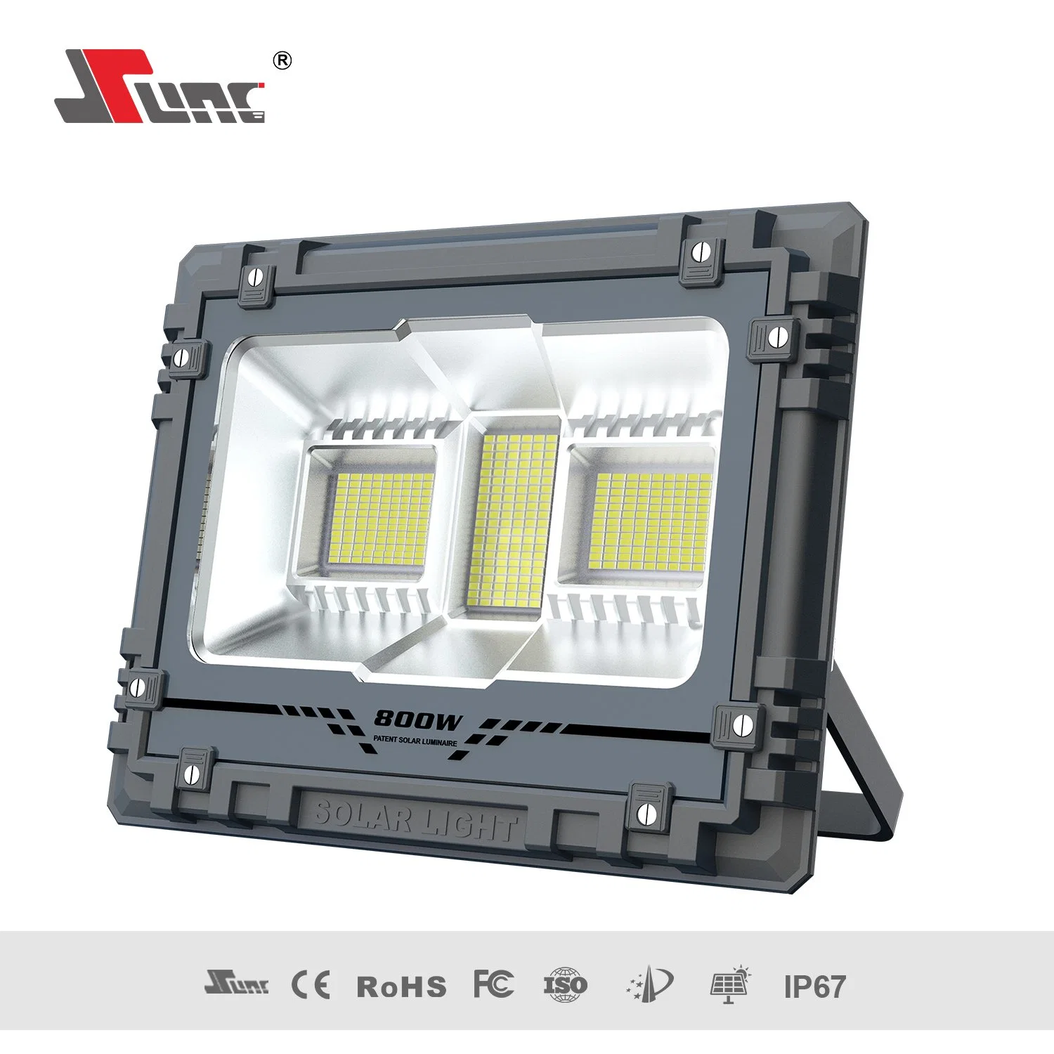 Luz de seguridad de movimiento solar Sunforce 800W