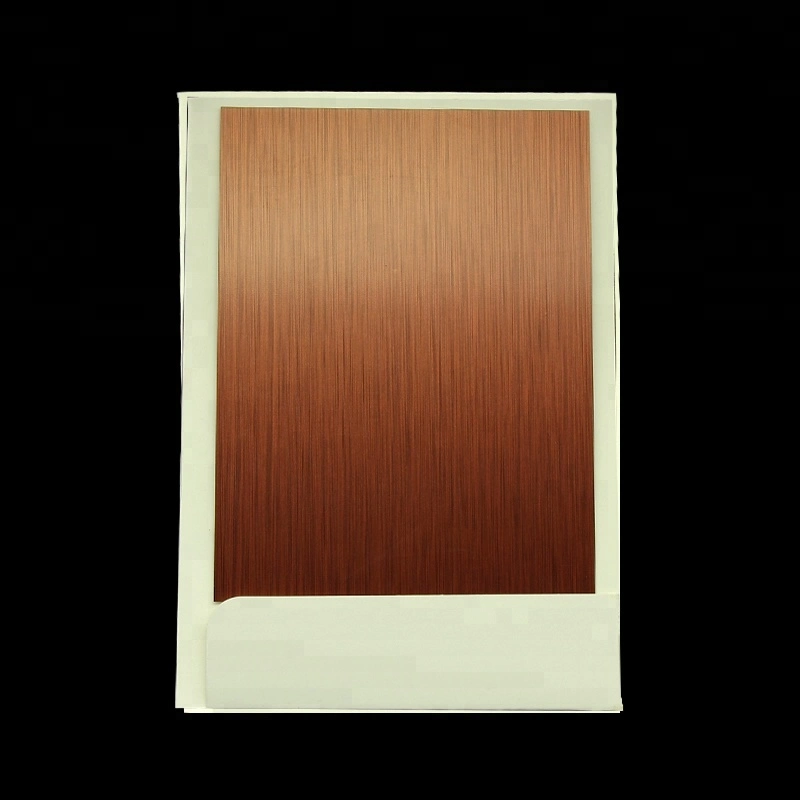 PVC Film Laminated Color Metal Sheet