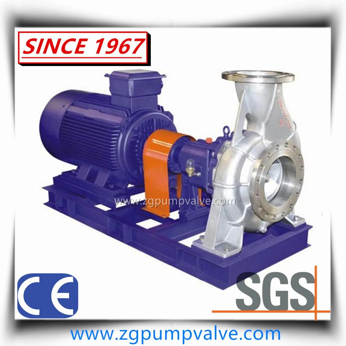 Horizontal Single Stage & Anti-Corrosive Sea Water Chemical Self-Priming Centrifugal Pump of Duplex Stainless Steel, Titanium, Nickel,Monel,Hastelloy,20 # Alloy