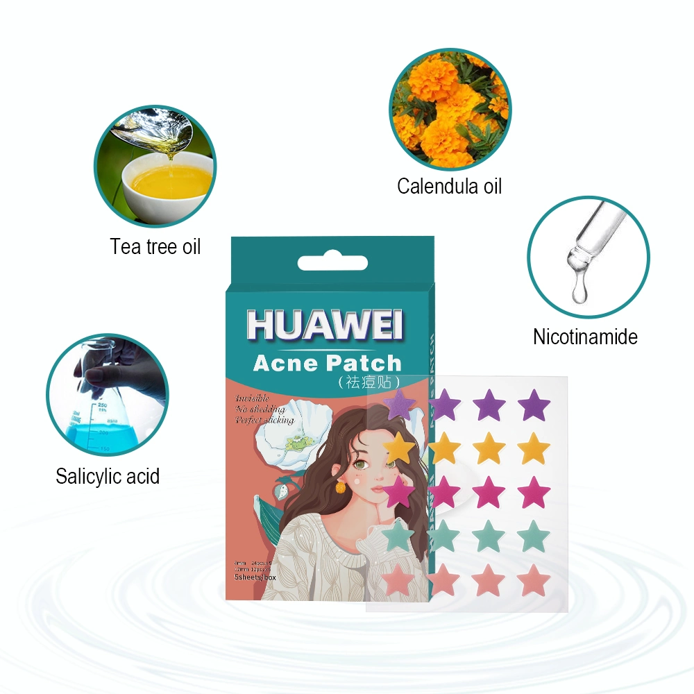 All Type 20PCS Vivid Star Cover Patches Adhere Well Matte Finish Skin Care Bandage Acne Zits Coverage Korean Cosmetics