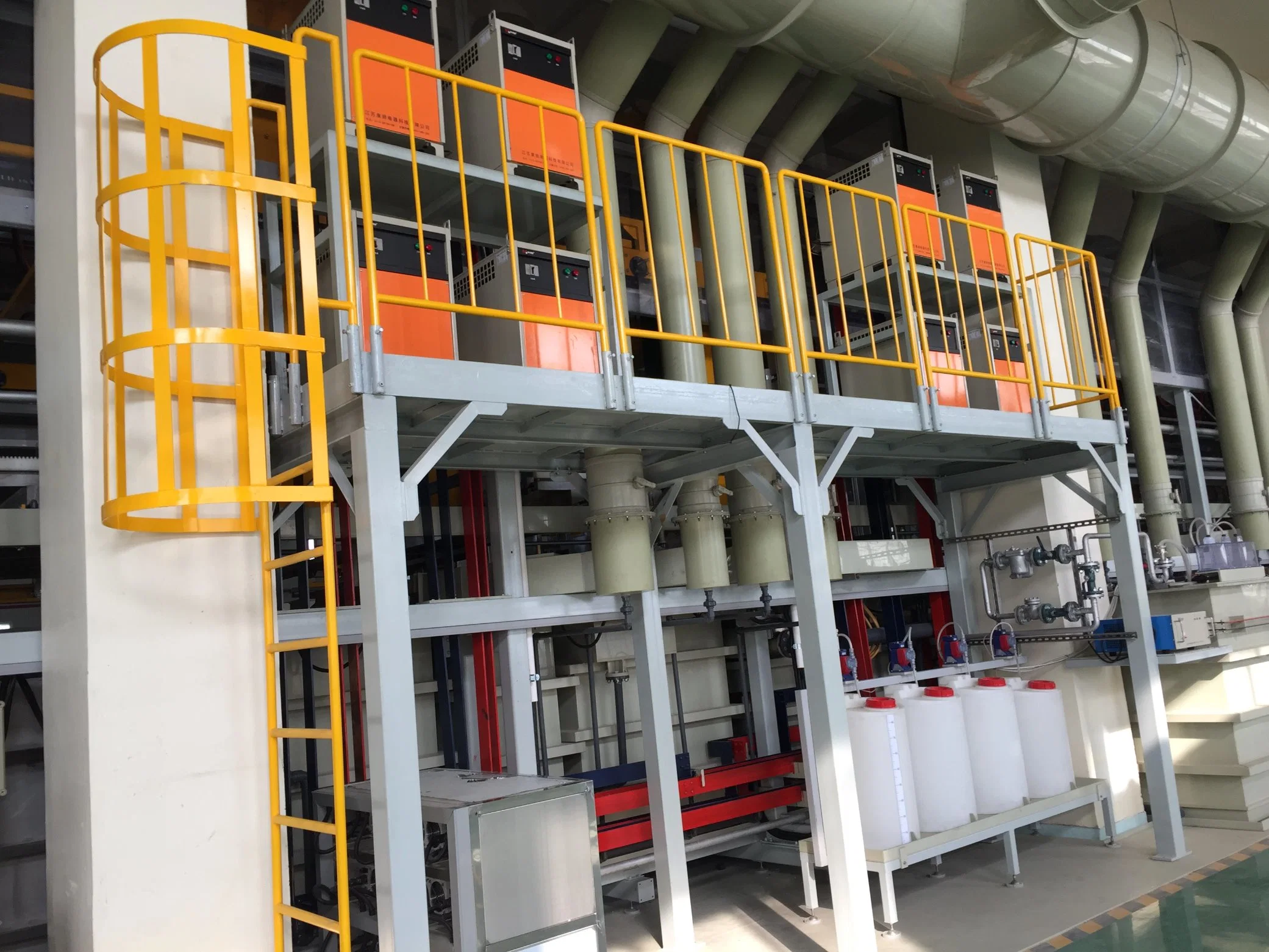 Automatic Hard Chrome Electroplating Line Metal Coating Equipment