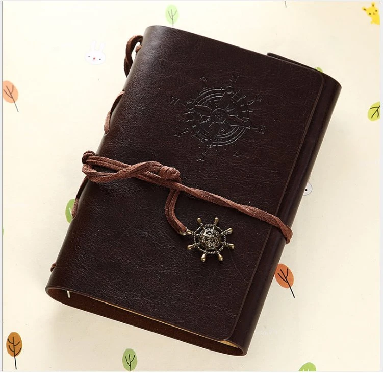 High-End Free Sample Customized PU Leather A5/A4/B5 Notebook with Printed Logo