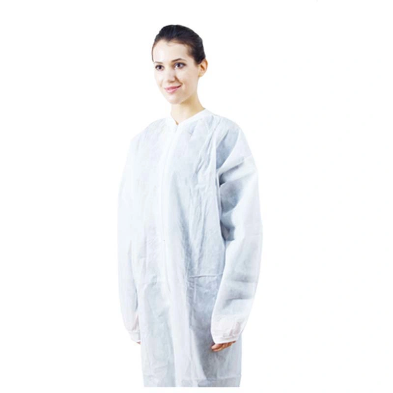 Disposable Clothing Science Jacket Industrial Visitor Coats