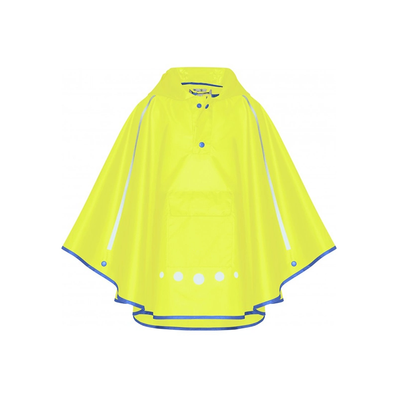 Niños Cute Rain Cape TPU Raincoat Rain Poncho for Kids