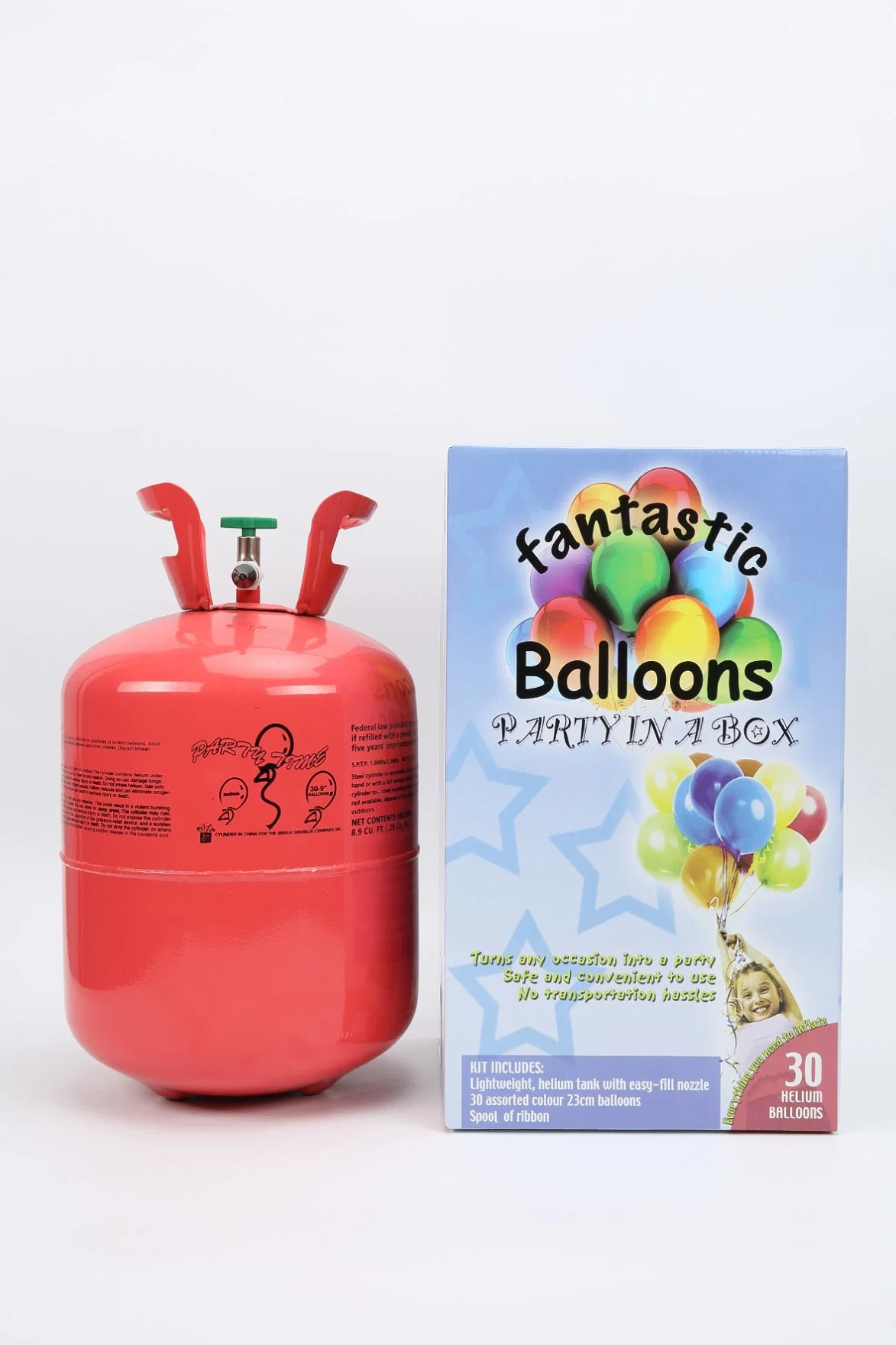 Disposable Helium Cylinder for Party Balloons