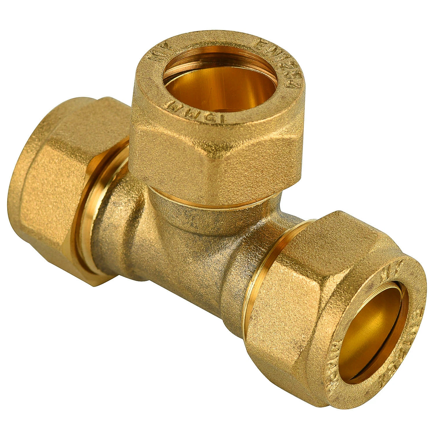 Coupling Materials Brass Pipe Connector Compression Copper Pipe
