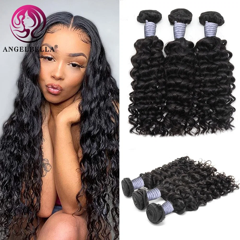 Wholesale Cheap Brazilian Virgin Hair Manufacturers Water Wave Best Natural Human Hair Extensions Manufacturer