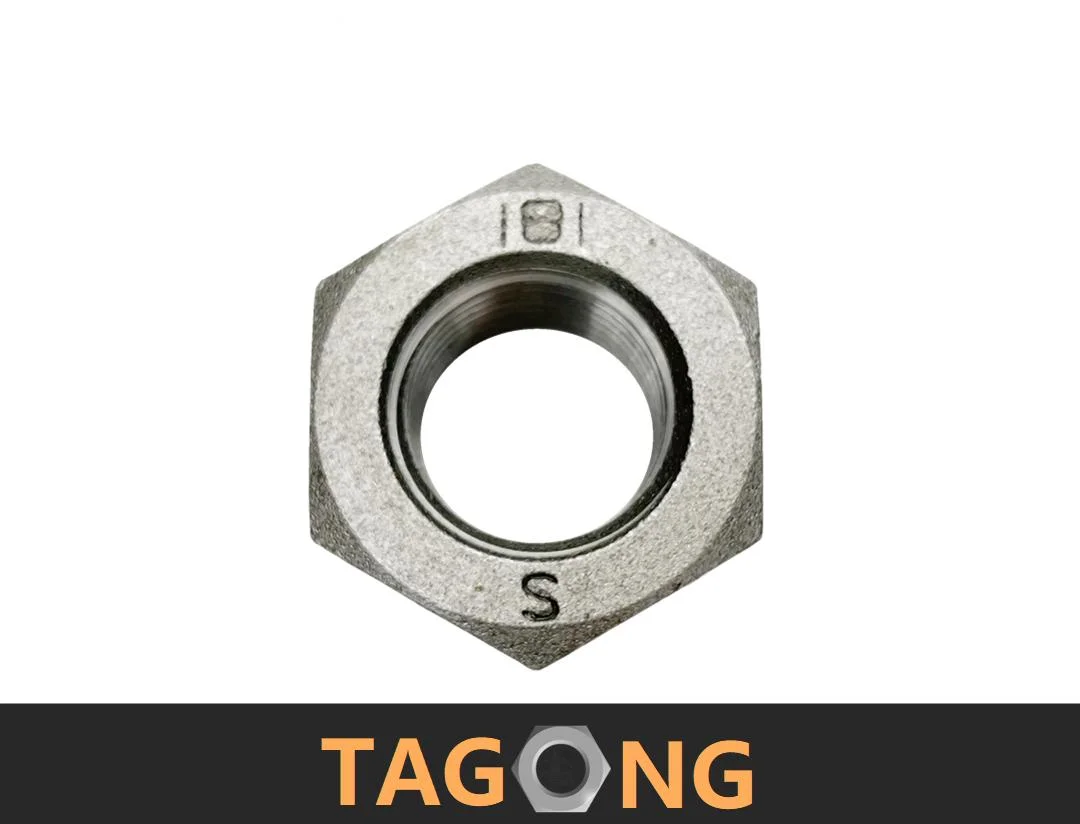 Nuts Hex Heavy Nuts DIN934 Plain Oil M60 Factory Price