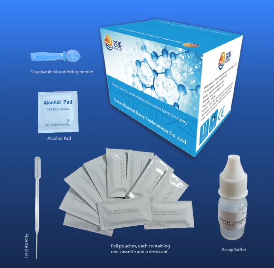 Rapid Test Kit Colloidal Gold with Ce-Ivd Approval