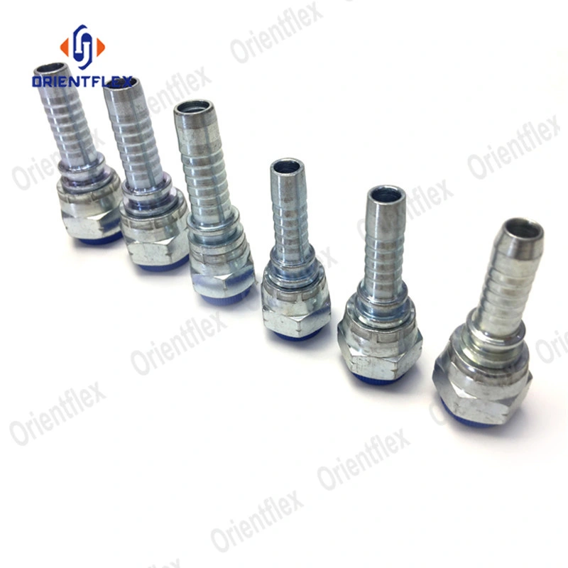 High Pressure Quick Disconnect Steel Hydraulic Hose End Connections Fitting