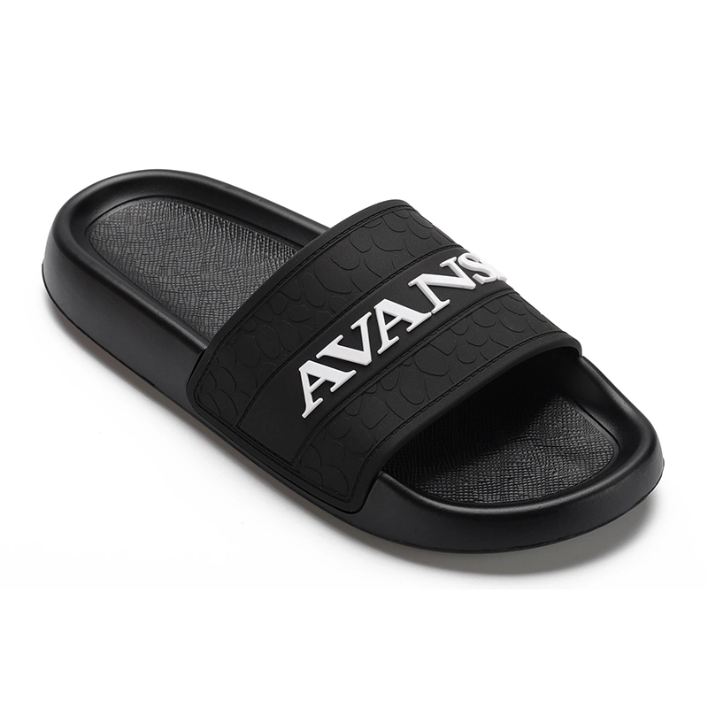 Chanclas y sandalias antideslizantes personalizadas con logotipo de Henghao Slides PE Board Sublimation Anti-Slip Unisex Slippers para mujeres