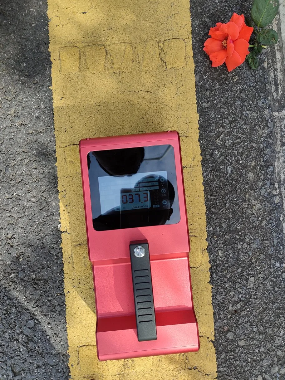 Portable Road Marking Retroreflectometer Marking Reflecting Measuring Instrument