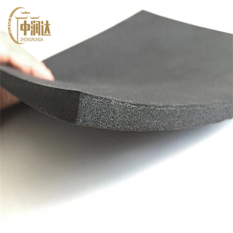 NBR Natural Rubber Foam Padding Sound Insulation Rubber Foam Roll