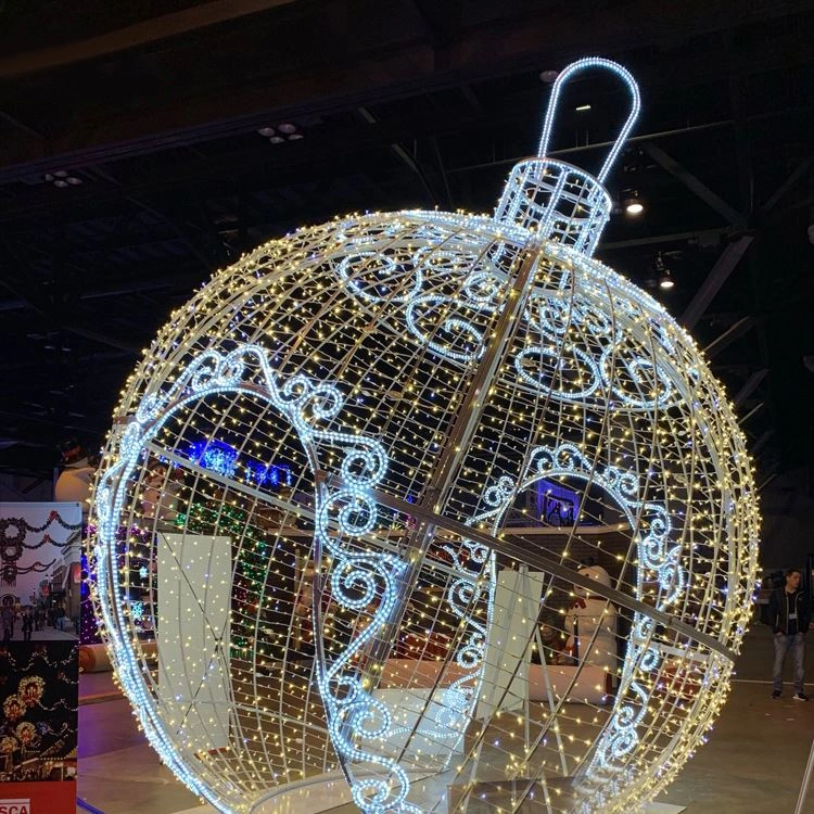 Christmas Decoration 3D Giant Arch Ball Motif Light