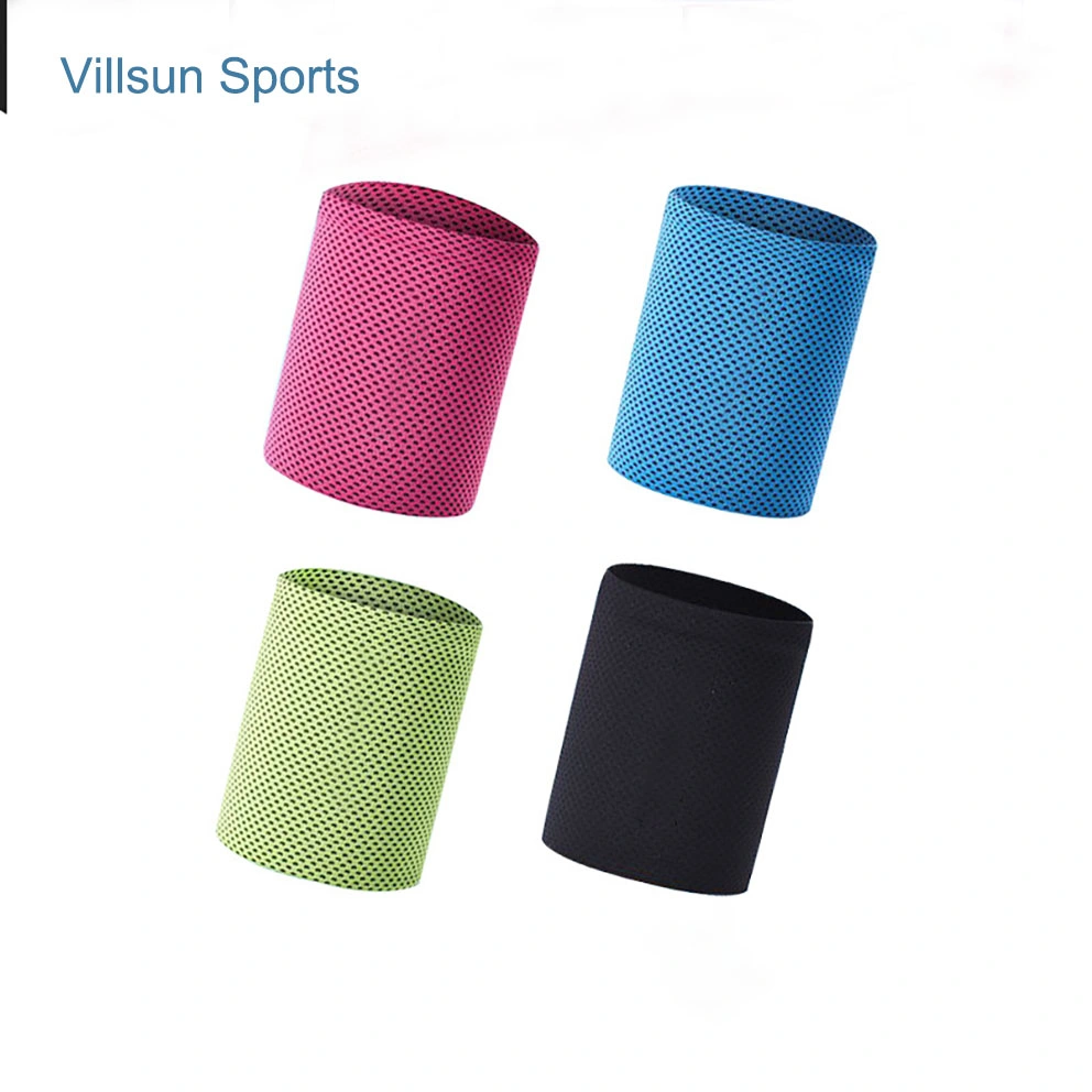 Absorbent and Stretchable Polyester Wrist Sweatbands for Gym