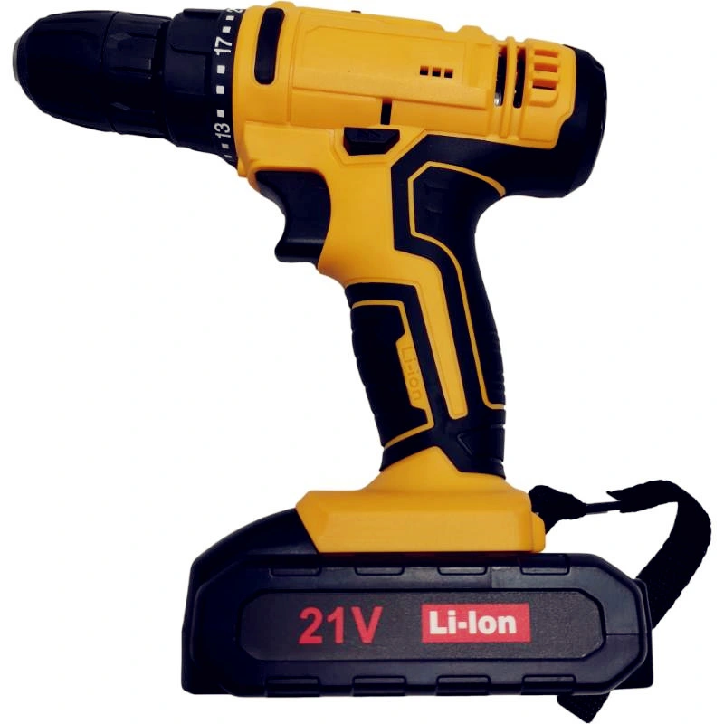 Hot Sale 21V Professional Cordless Drill Power Tools with Lithium Battery for Home Use