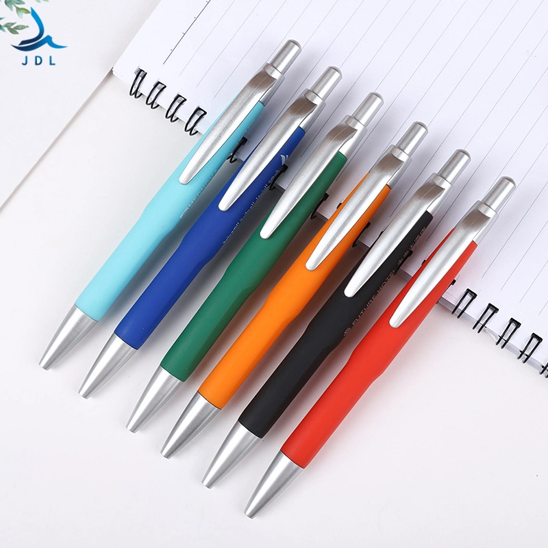 Schreibwaren Kleid Markieren Bleistift Twistable Crayon Kalligraphie Flansche Geschenkartikel Weiße Farbe Custom Made Edelstahl Lustige Benutzerdefinierte Ball Point Stift