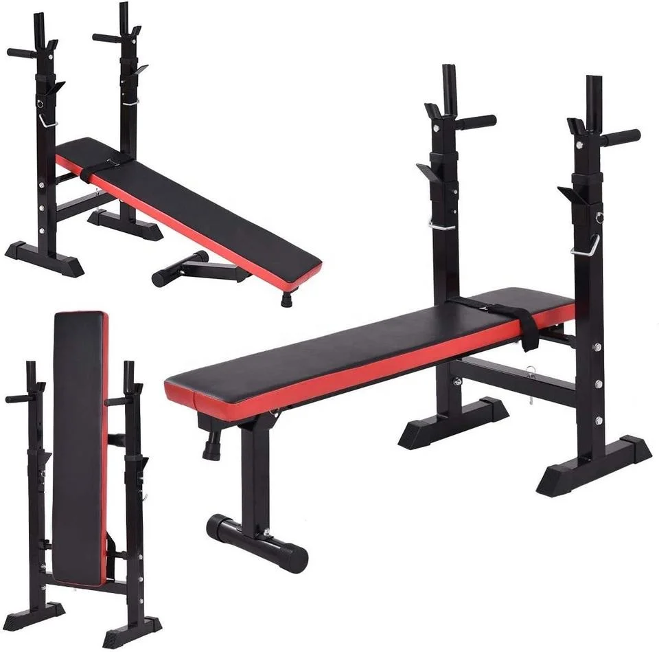 Home Indoor Fitness Equipment Flat Exercise Adjustable Bench