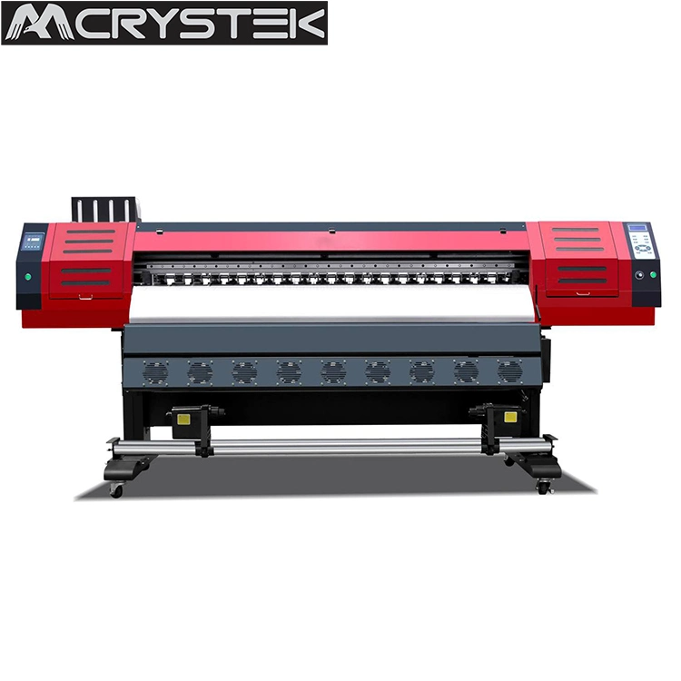 10FT Large Format Eco Solvent Printer with 2 Dx5 2880dpi Byhx Program