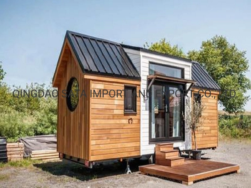 Modern Design Light Steel Structure Prefab Mobile Tiny House Made in China