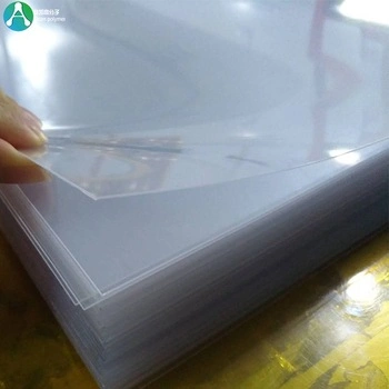 Glossy 200micron Clear Rigid PVC Plastic Sheet for Offset Printing