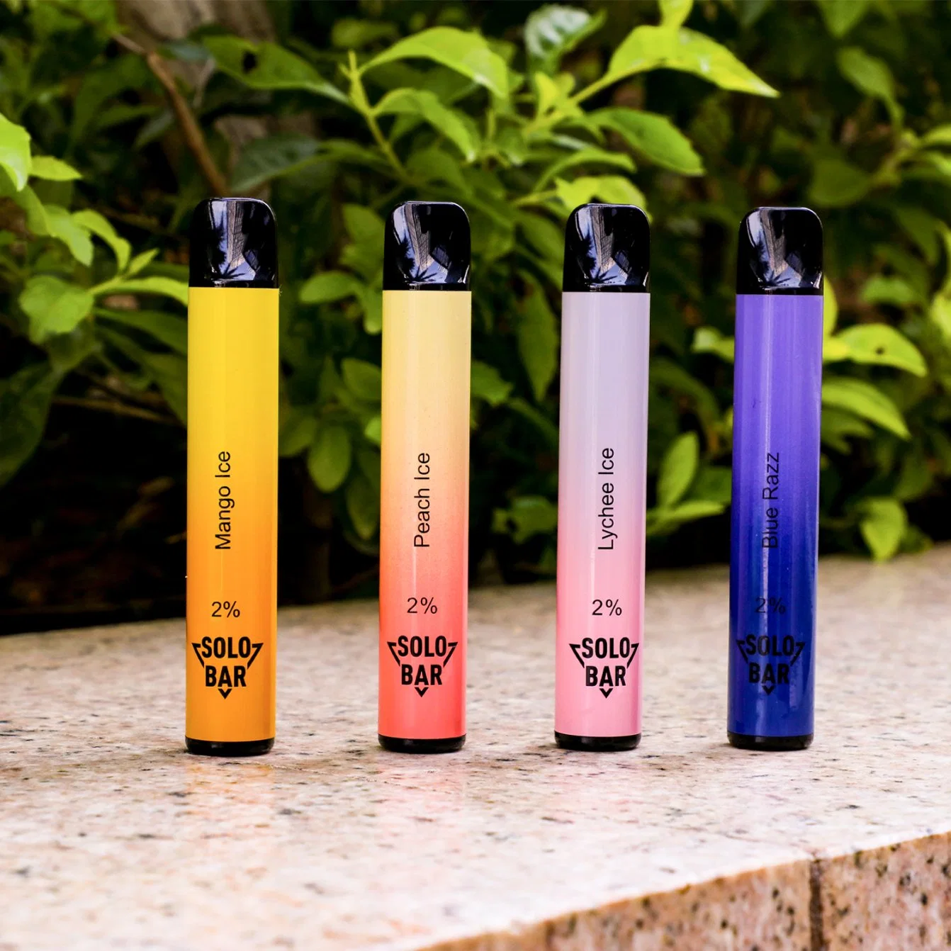 Vapeman Solo Bar 600puffs Disposable/Chargeable Vape Pod Device 500mAh 2ml Mini vape 2% Salt Nicotine Strength with Tpd