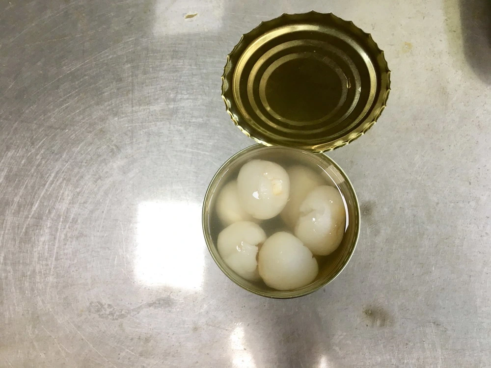 Lychee en conserve dans le sirop léger Leechee Litchi