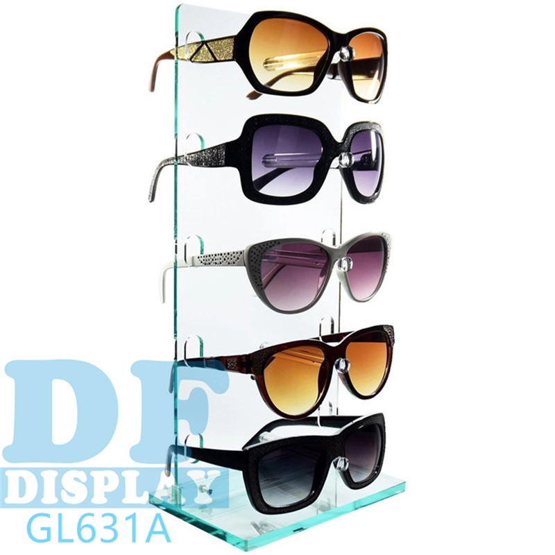 Transparent Glasses Stand Clear Acrylic Sunglasses Display Stand Eyewear Display Tray Sunglasses Display Stand Eyewear Display Holder