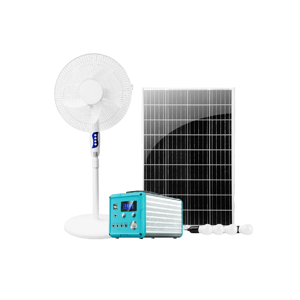 Solar Home System with DC Fan and Laptop Charge Function