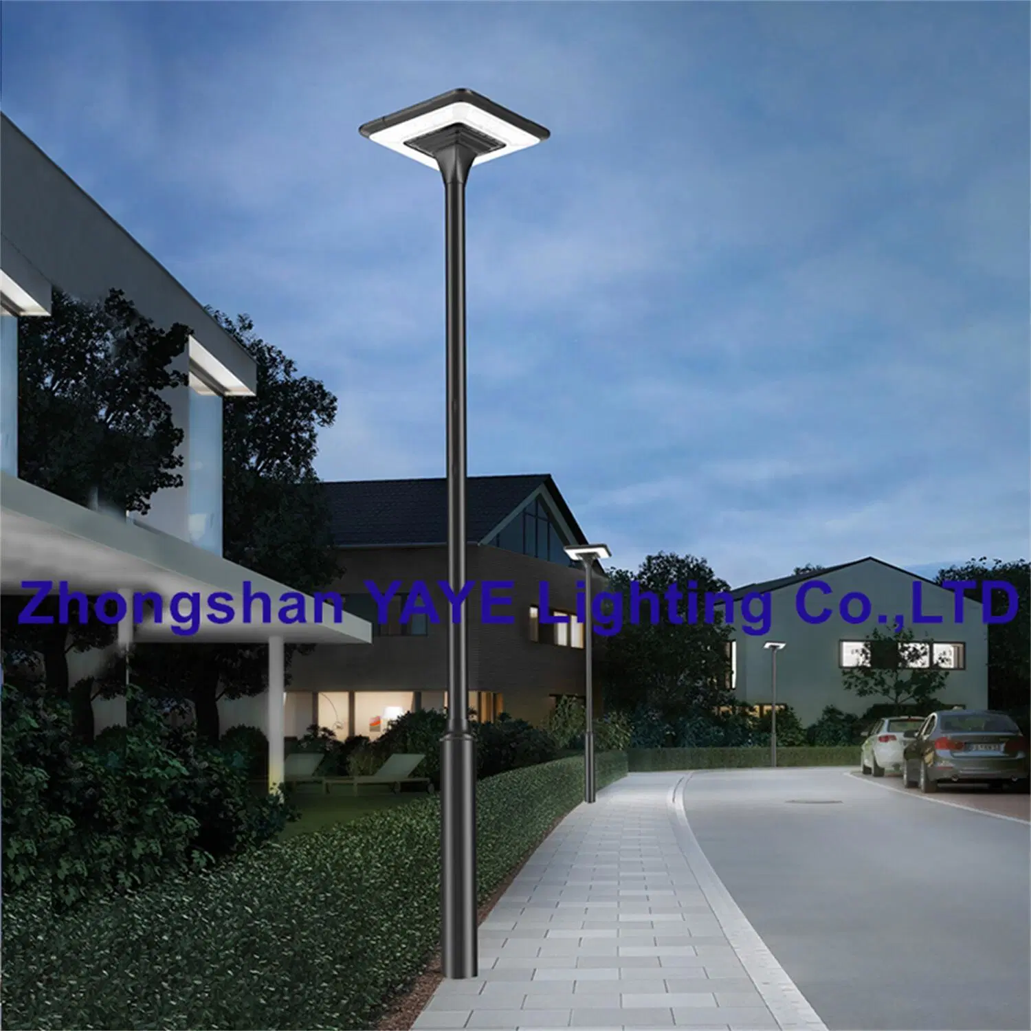 Yaye Fábrica Solar marcação fabricante 200W Outdoor LED de alumínio Rua Jardim Park Pathway Lítio decorativas luz da bateria 23 Anos de produção experiência de exportação