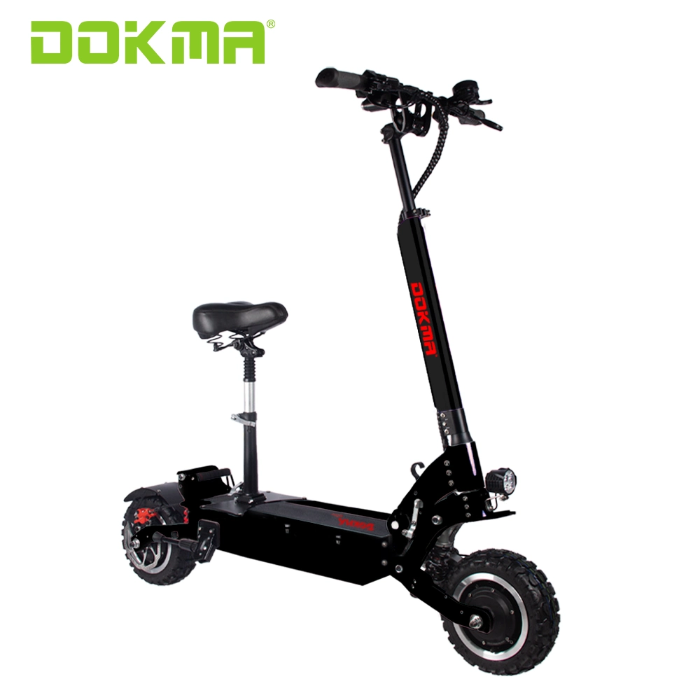 Dokma Electric Scooter Dkm 11 Inch 72V 7000W Adult High Speed 90km/H off-Road Dual Drive Folding Electric Vehicle