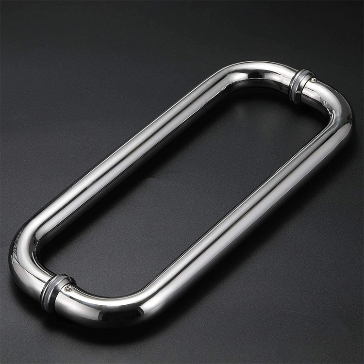 304 Stainless Steel Hotel Big Door Glass Push Pull Handle