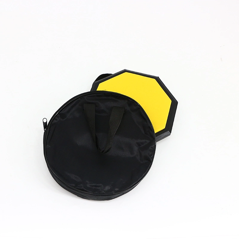 China High Quality Multi Color 8/10/12 Inches Drum Silencer Pad with Stand Drum Practice Pad