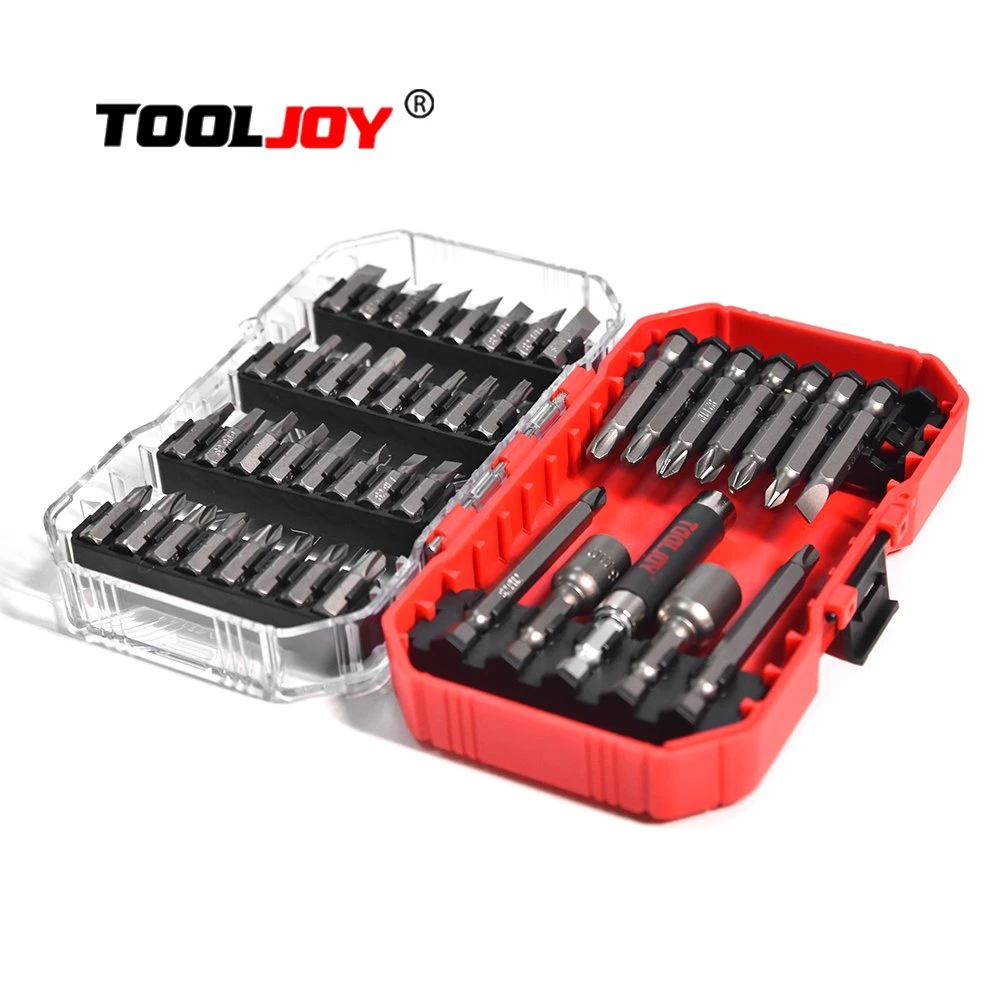 Tooljoy Diamond Drill Bit Set Hole, 15PCS/Mini Tool Box Ratchet Screwdriver Bit Set