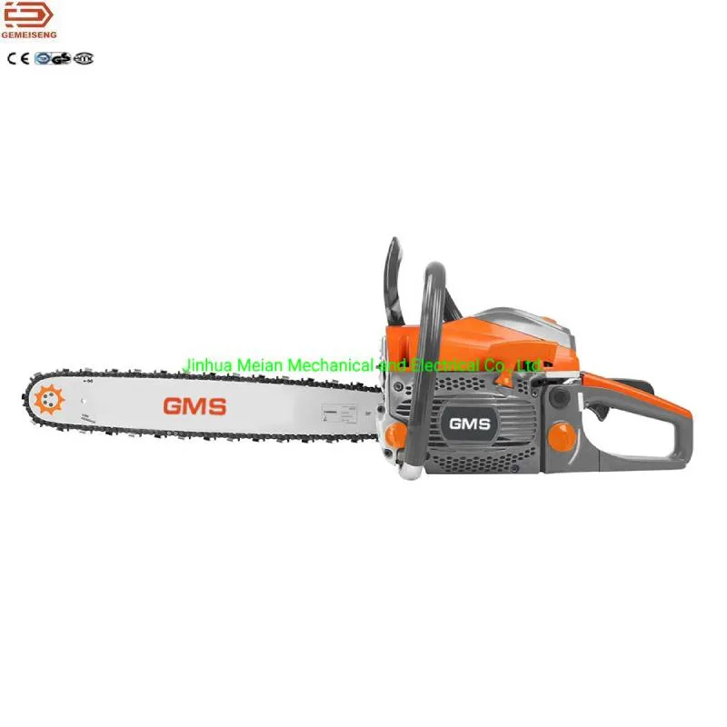 2-Stroke 52cc Lawn Mower Power Hand Tool Gasoline Garden Tool Machine Chain Saw with CE