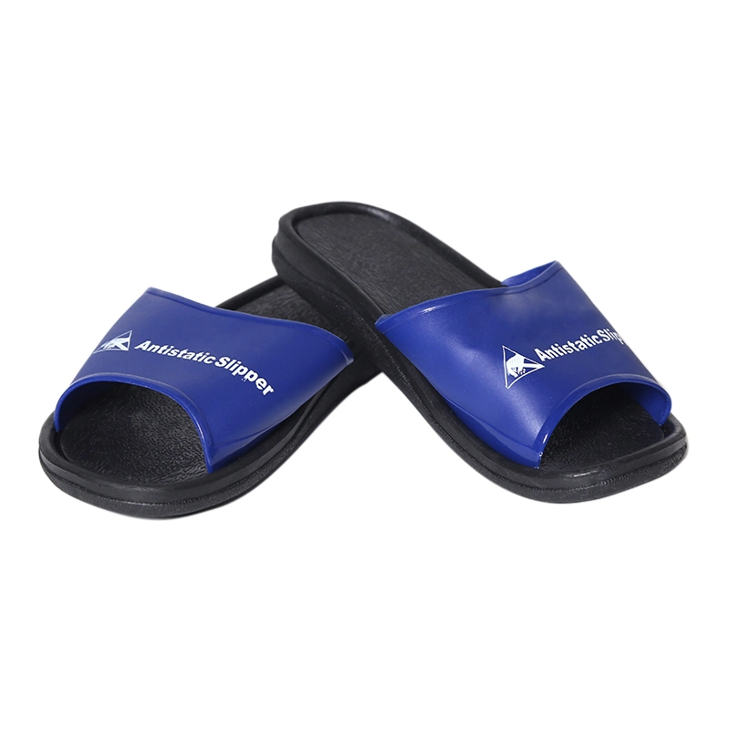 Cleanroom ESD Slipper PVC Material Antistatic for Cleanroom Contamination Control Slipper Shoes