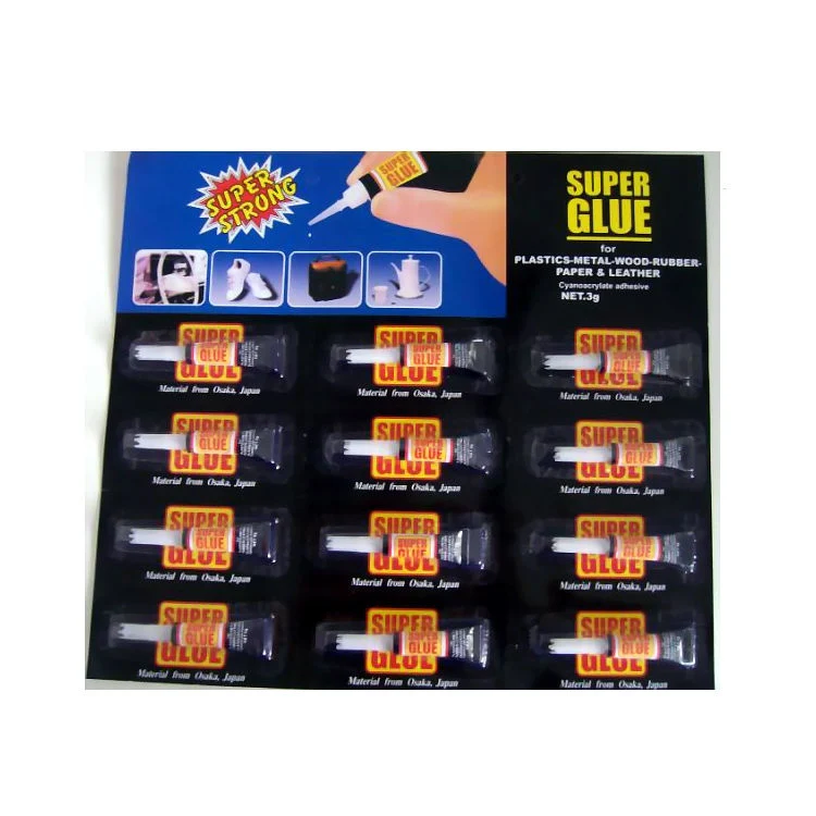 Stick Glue Factory Directly Selling Cyanoacrylate Adhesive OEM Super Glue