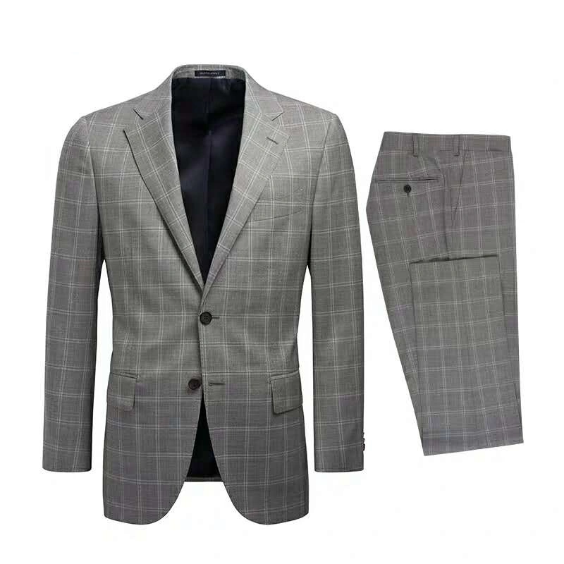 Factory Business Suits Made-to-Measure Wedding Suit Tuxedo Handmade Cmt Blazer Men's Suits